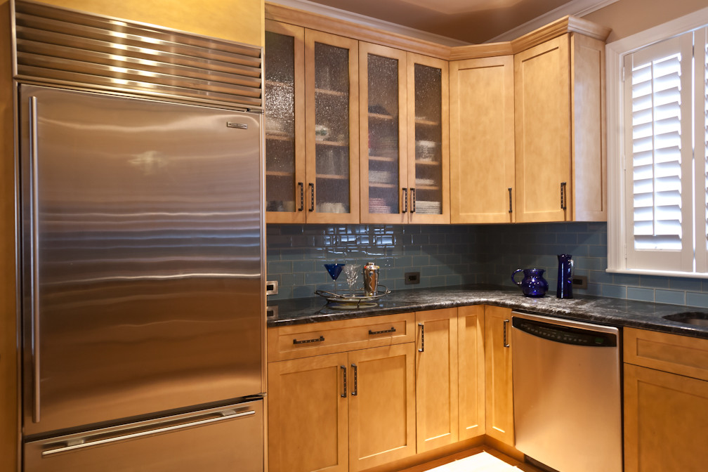 Cabinets & Fridge