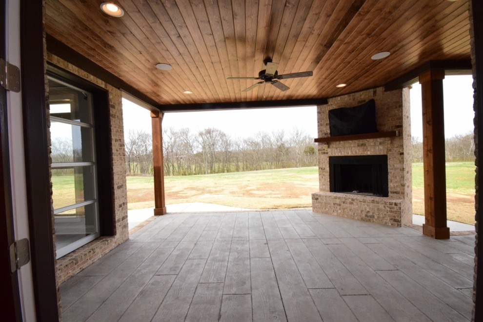 This is an example of a country verandah in Nashville.
