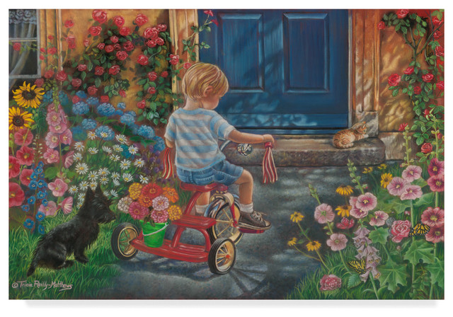 Tricia Reilly-Matthews 'Only For You' Canvas Art - Farmhouse ...