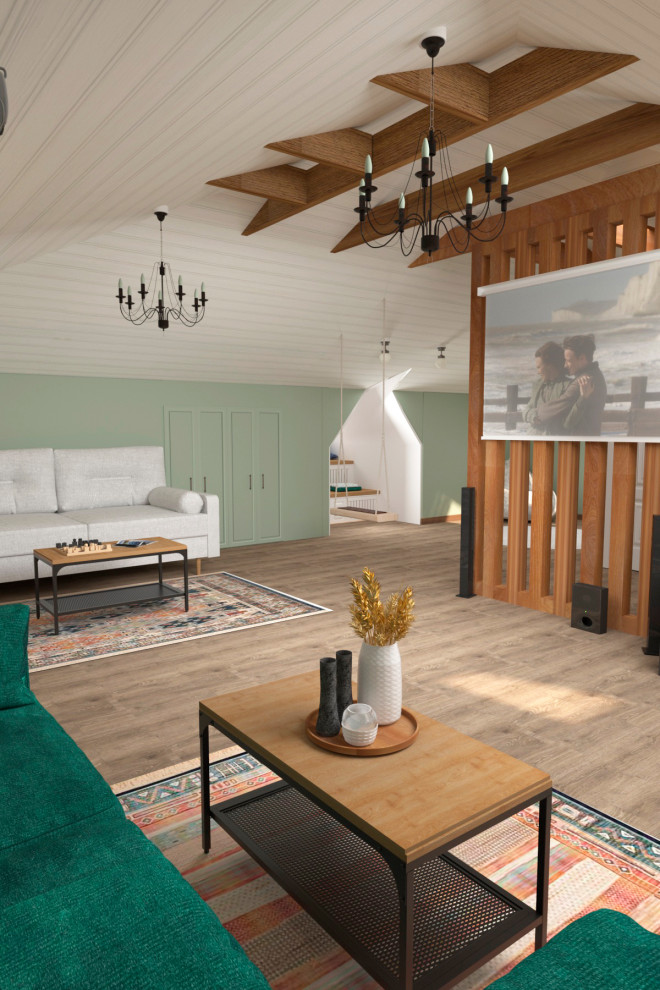 Мансарда в загородном доме