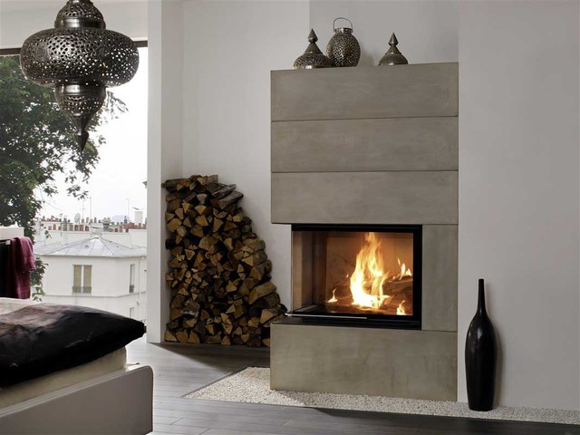 Kamine - modern contemporary-living-room