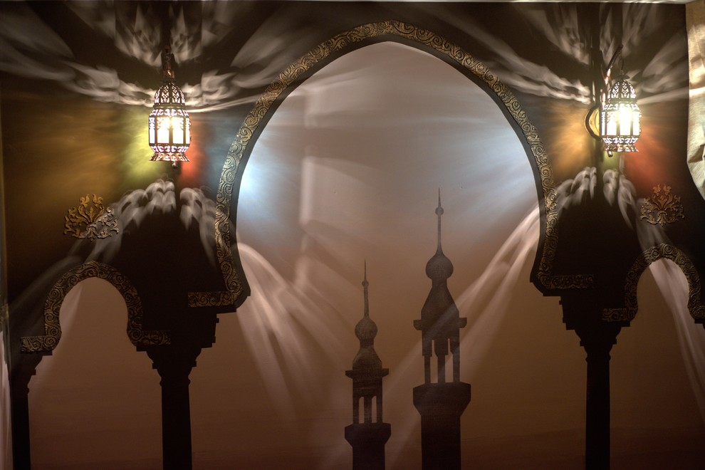 Роспись в восточном ресторане