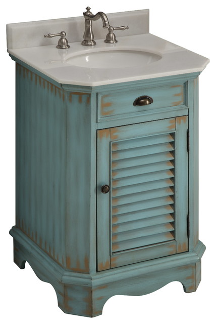 24 Cottage Style Abbeville Bathroom Sink Vanity Beach Vanities And Consoles By Chans Furniture Showroom Houzz - Cottage Style Bathroom Vanities Cabinets