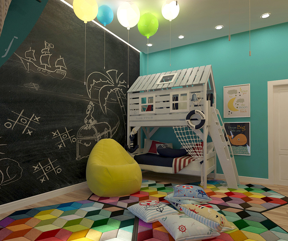 Интерьер двухуровневой квартиры