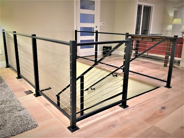 Handrails and Guardrails contemporary-staircase