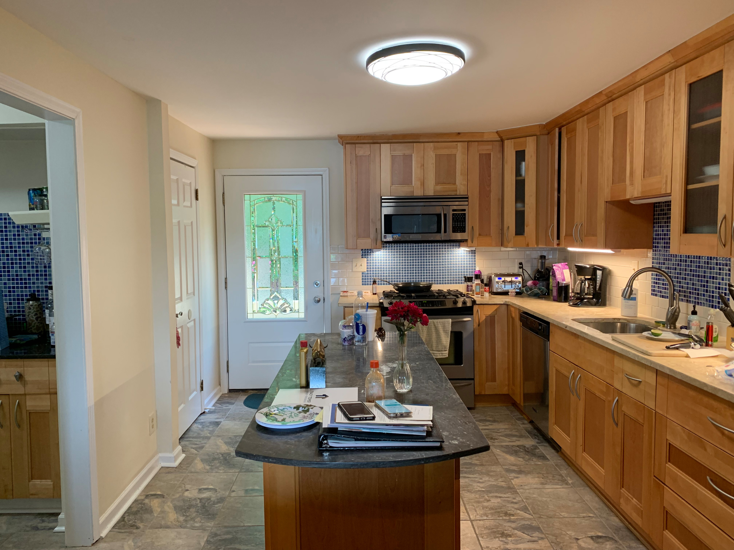 Gainesville Lake Home Remodeling - Kitchen, Butler's Pantry & Laundry