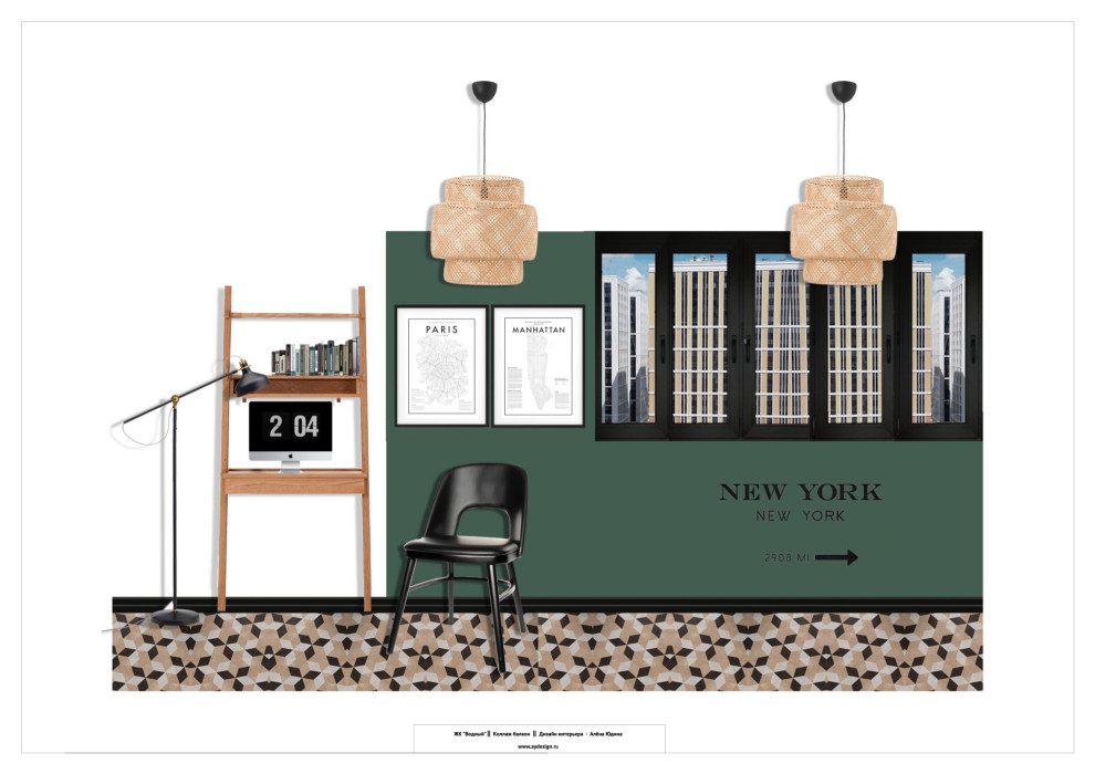 Скандинавский минимализм на 66 кв.м для троих не считая собаки