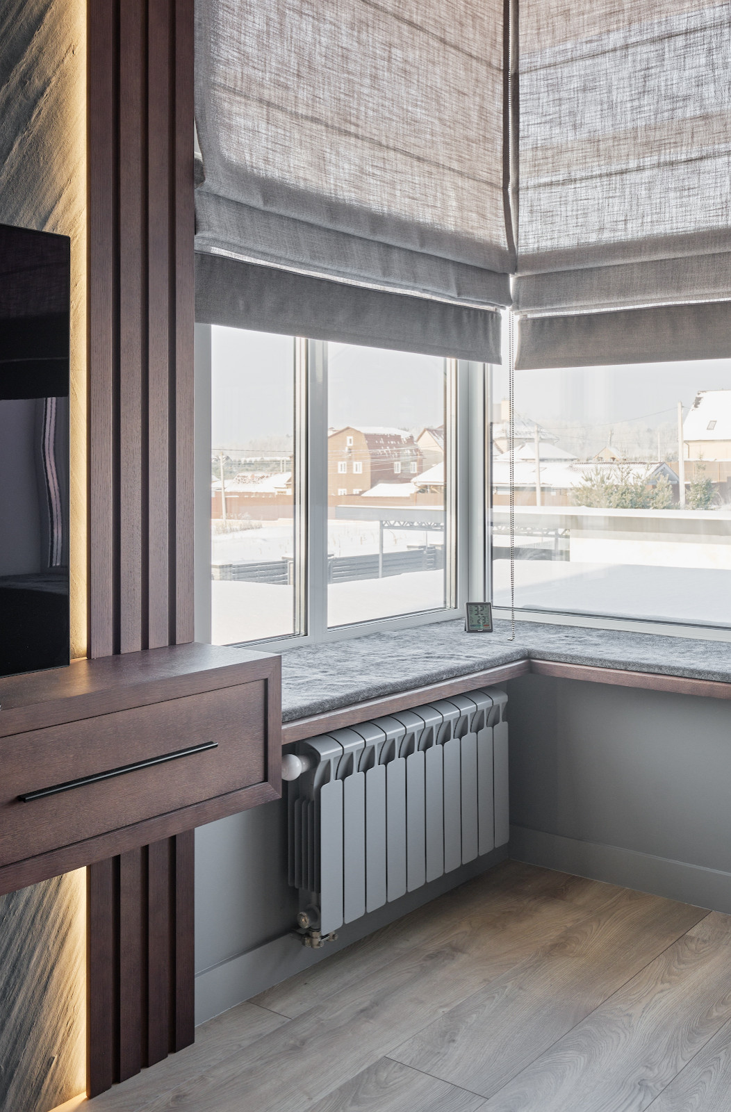 Интерьерная съёмка загородного дом