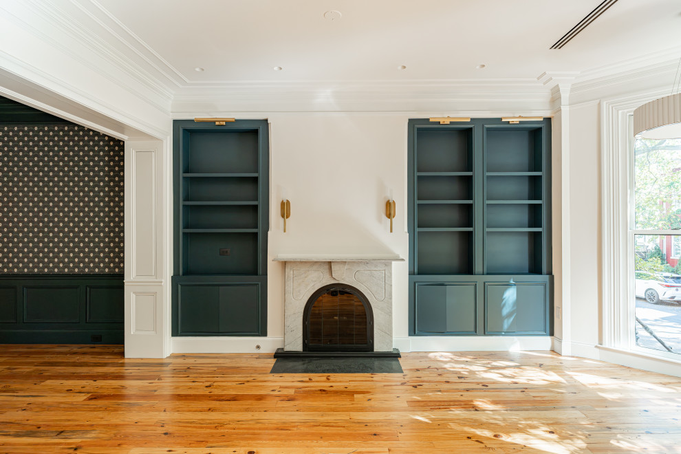 Eclectic Townhome City Scape