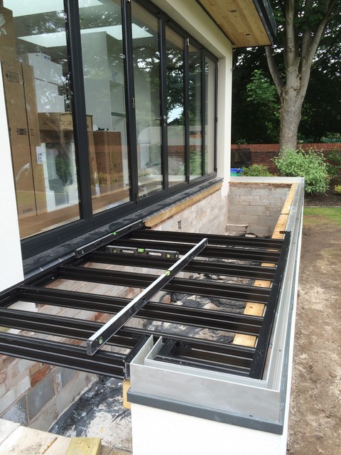 Garden Design Manchester garden design with composite decking and garden balustrade Garden Design Manchester garden design with composite decking and garden balustrade