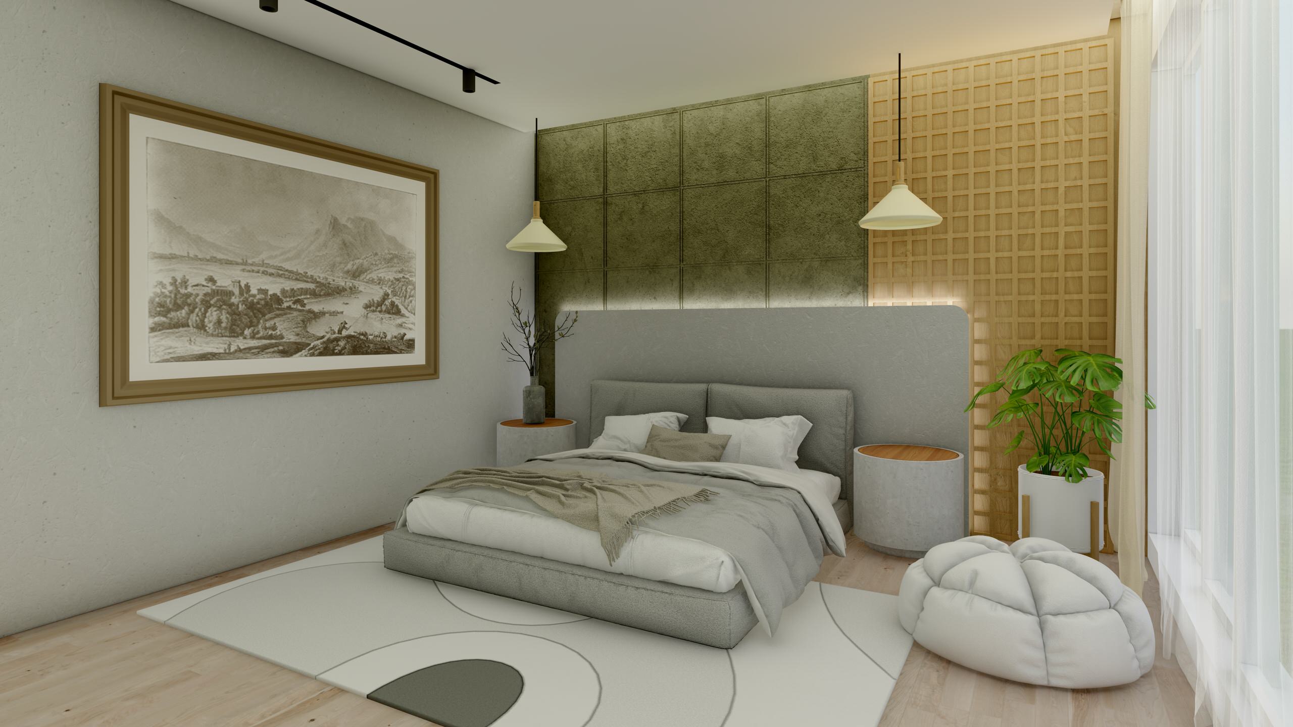 Boho-Inspired Cosy Bedroom in Surbiton
