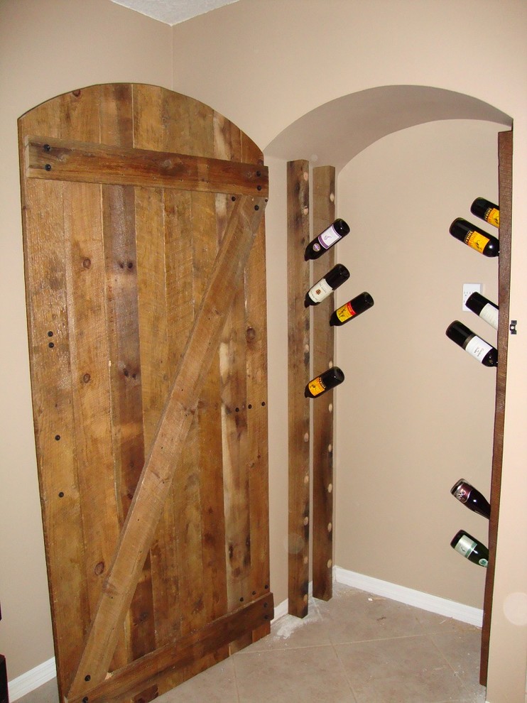 Small country wine cellar in Orlando.