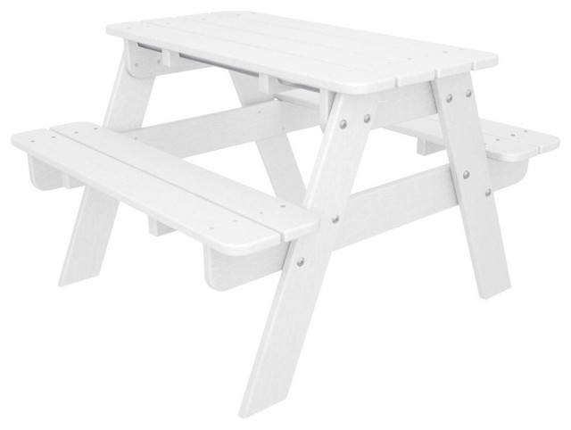 Polywood Kids Picnic Table - Transitional - Kids Tables And Chairs - by ...