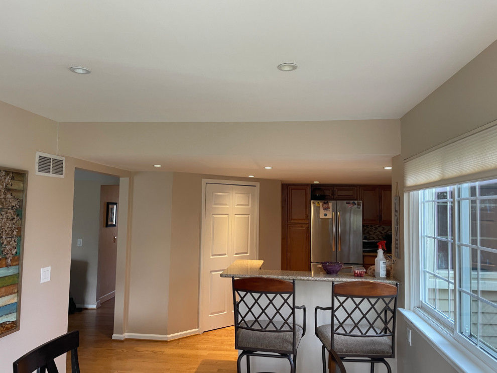 Our kitchen is embarrassing. Can we expand it into the dining room we don't use?