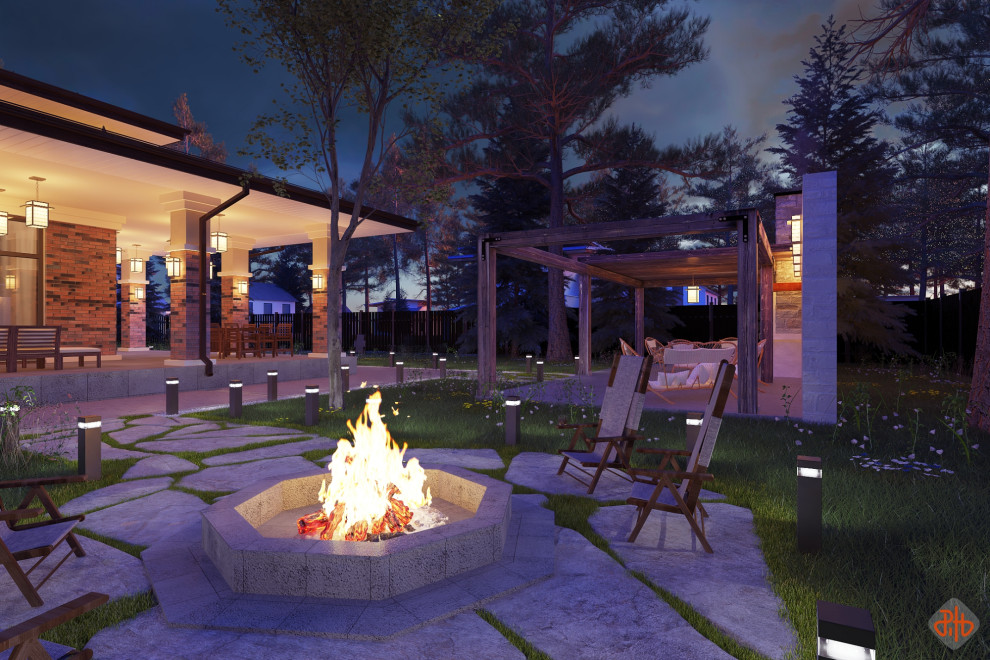 Дом в стиле Райта