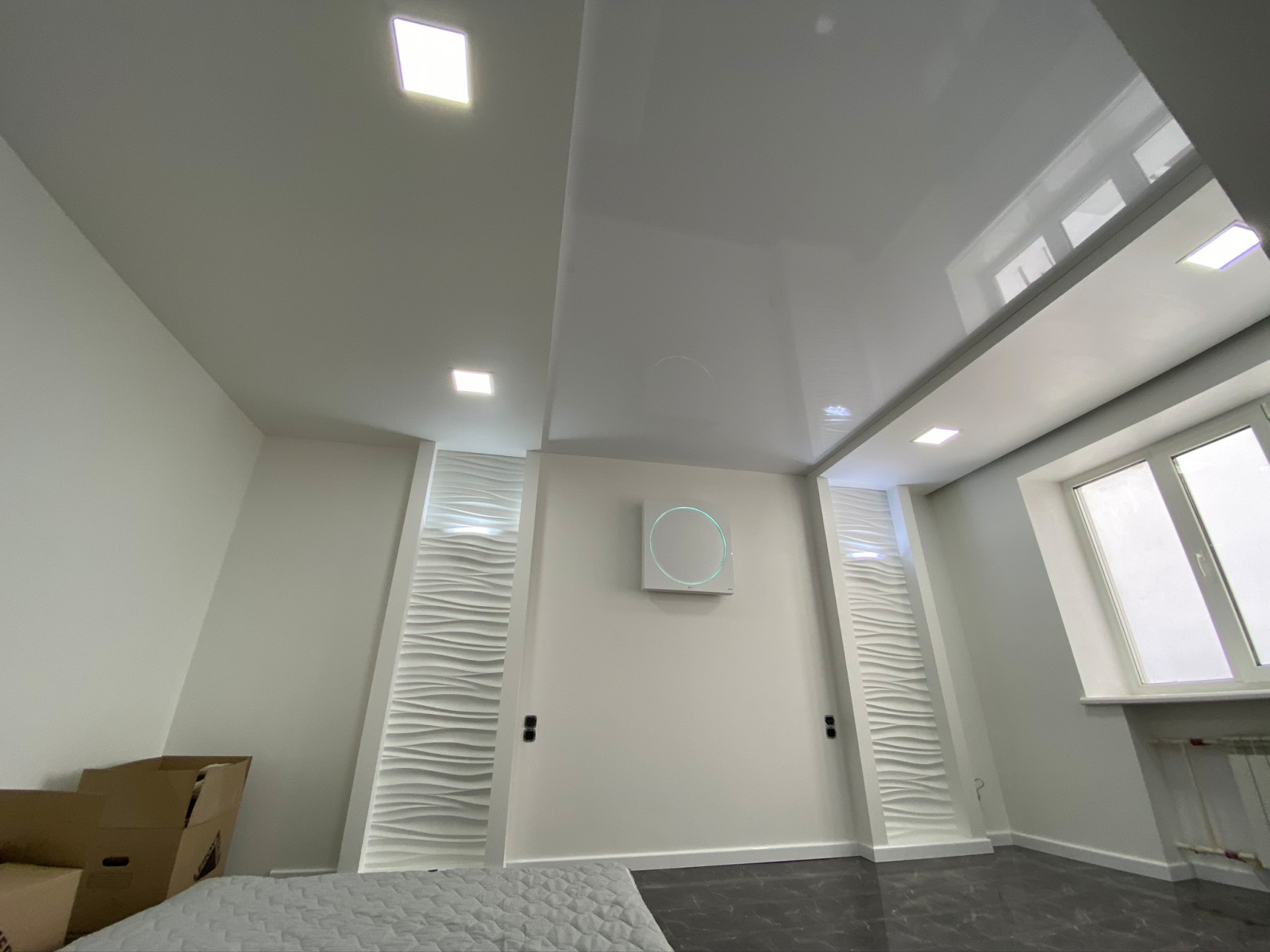 Спальня в белом тоне