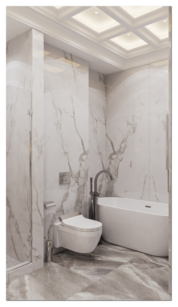 Хозяйский санузел в ЖК Титул