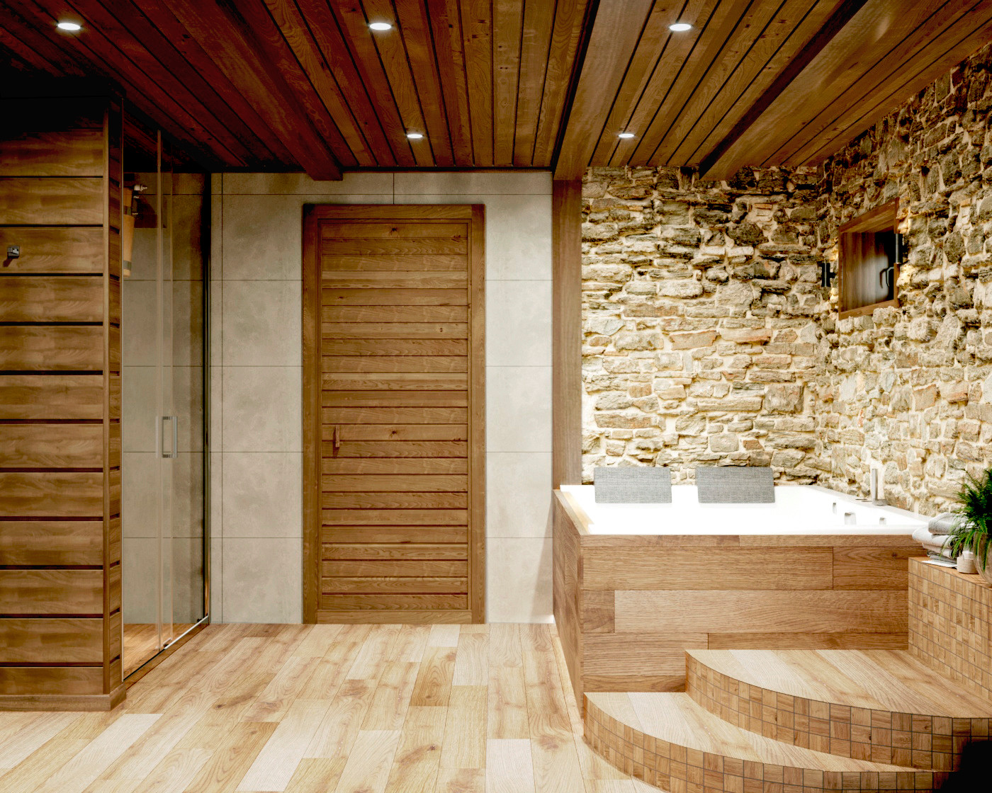 Сосновские озера. Баня.