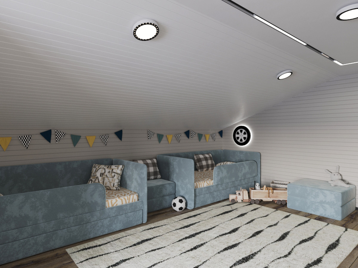 Детская комната для двух мальчиков