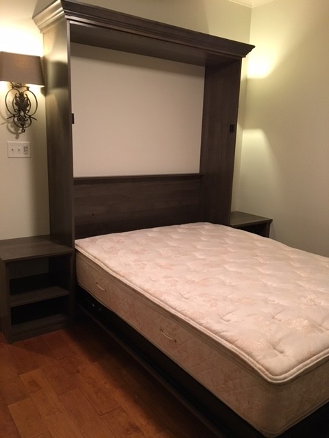 Murphy Bed with Bedside Tables