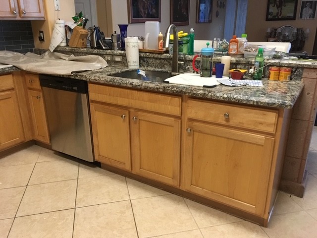 Ken's Painted Kitchen