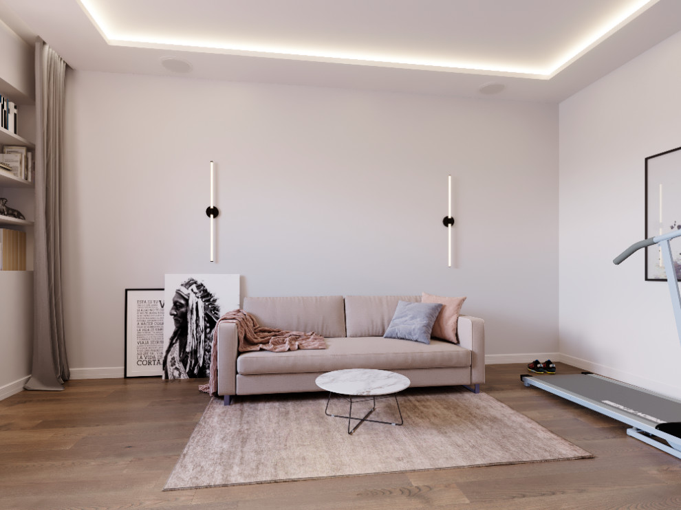 Двухэтажная квартира в Москве