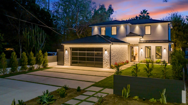 Custom New Construction contemporary-exterior