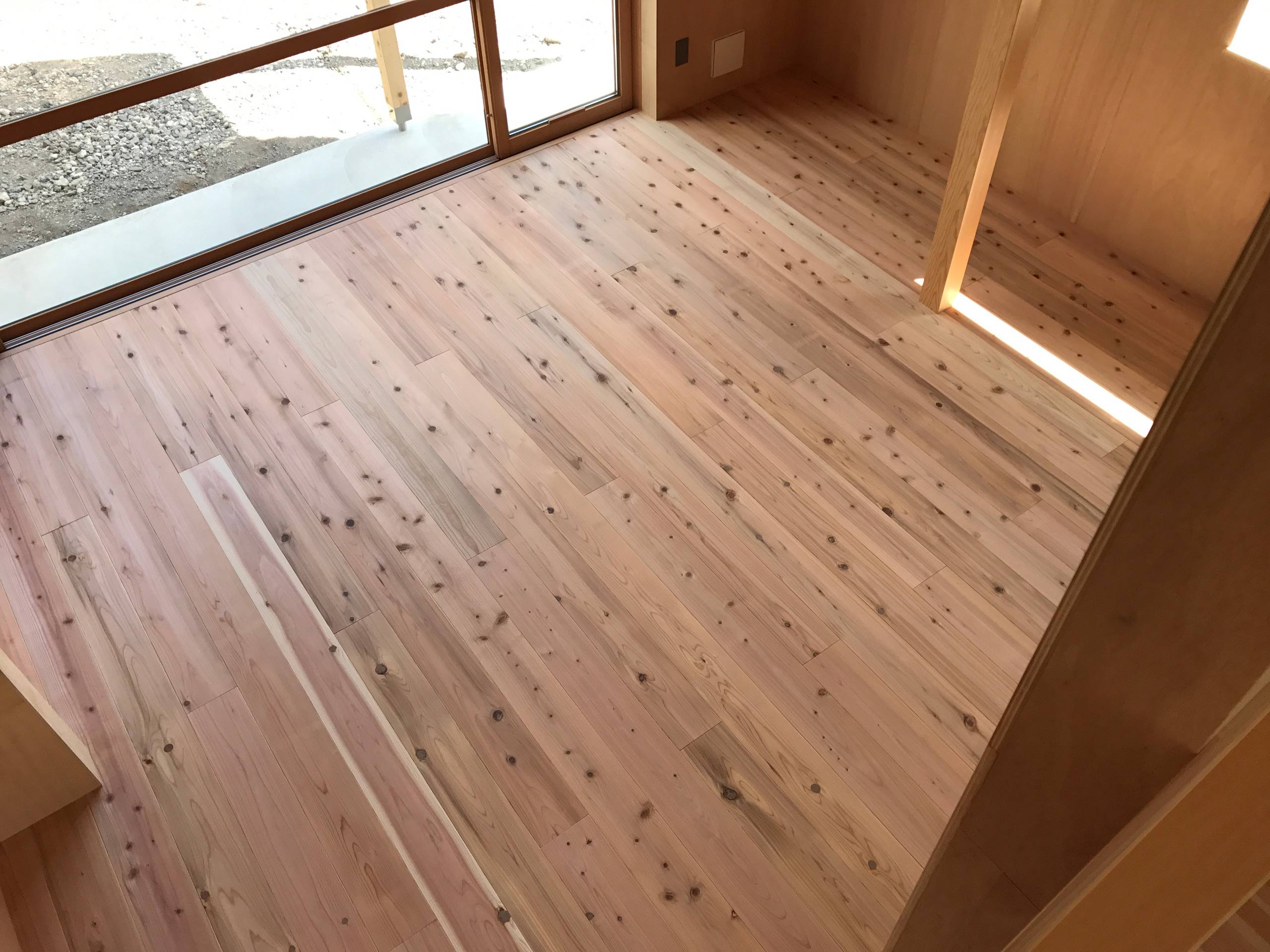 大開口用木製サッシ
