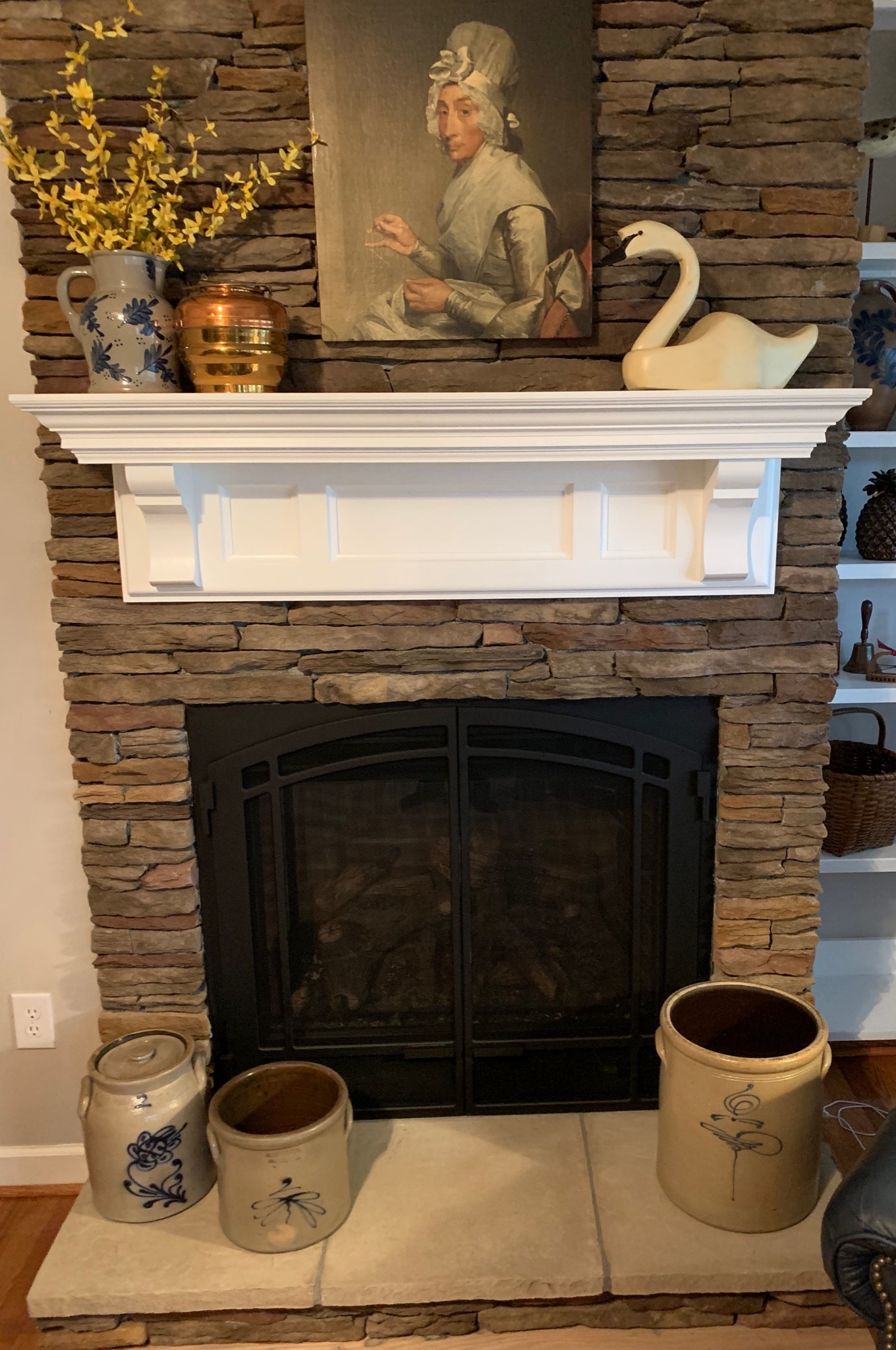 Custom Shelf Mantels