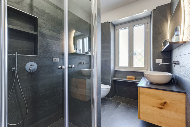 Appartamento - Roma contemporary-bathroom