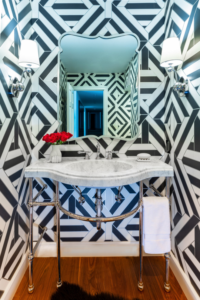 ASID SD DEA 2020 Winners - Transitional - Powder Room - San Diego - by ...