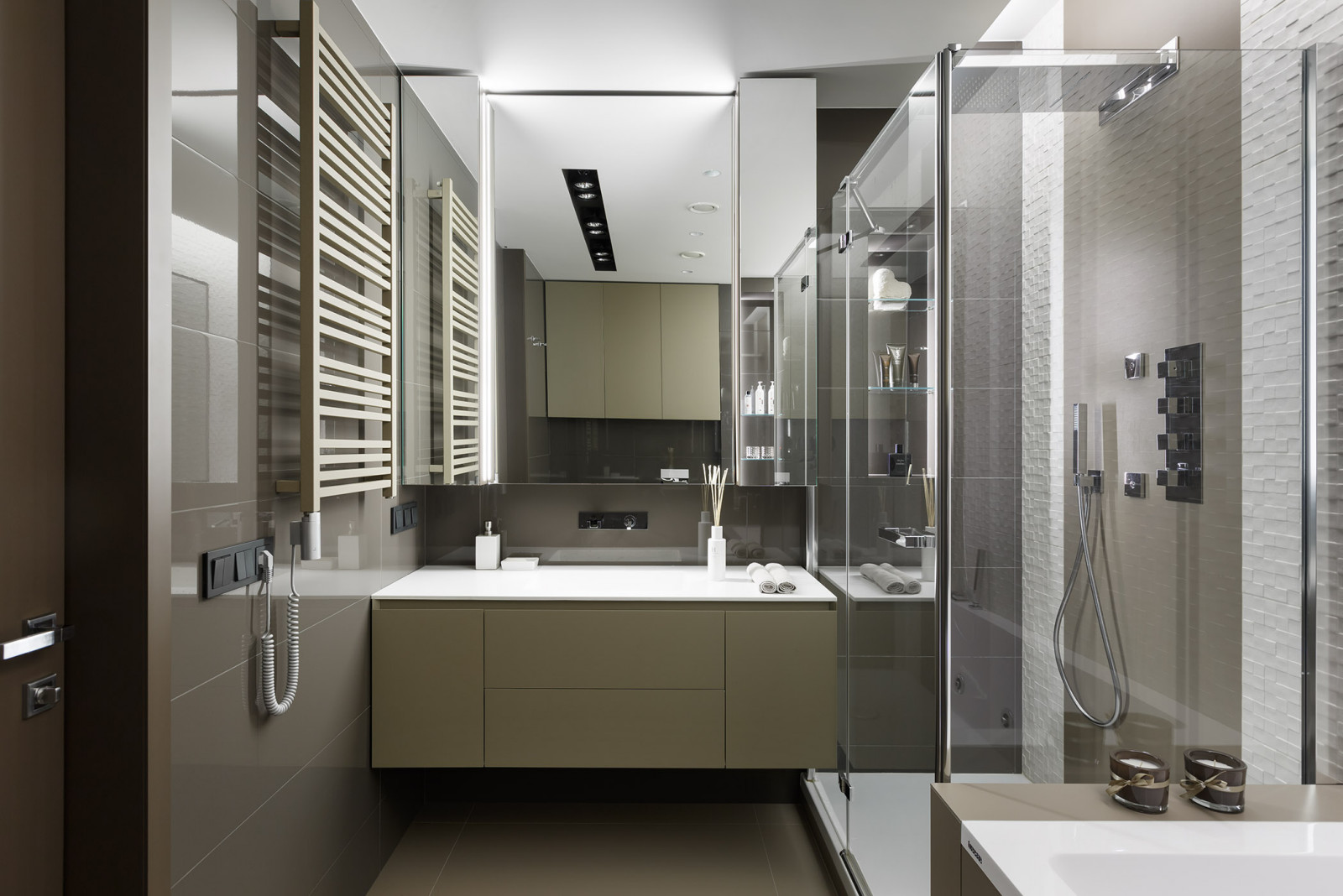 Интерьер ванной комнаты