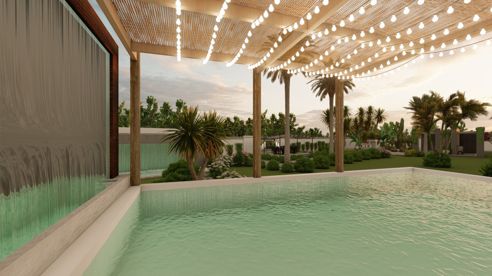 Oman-Muscat Garden Design - CGI