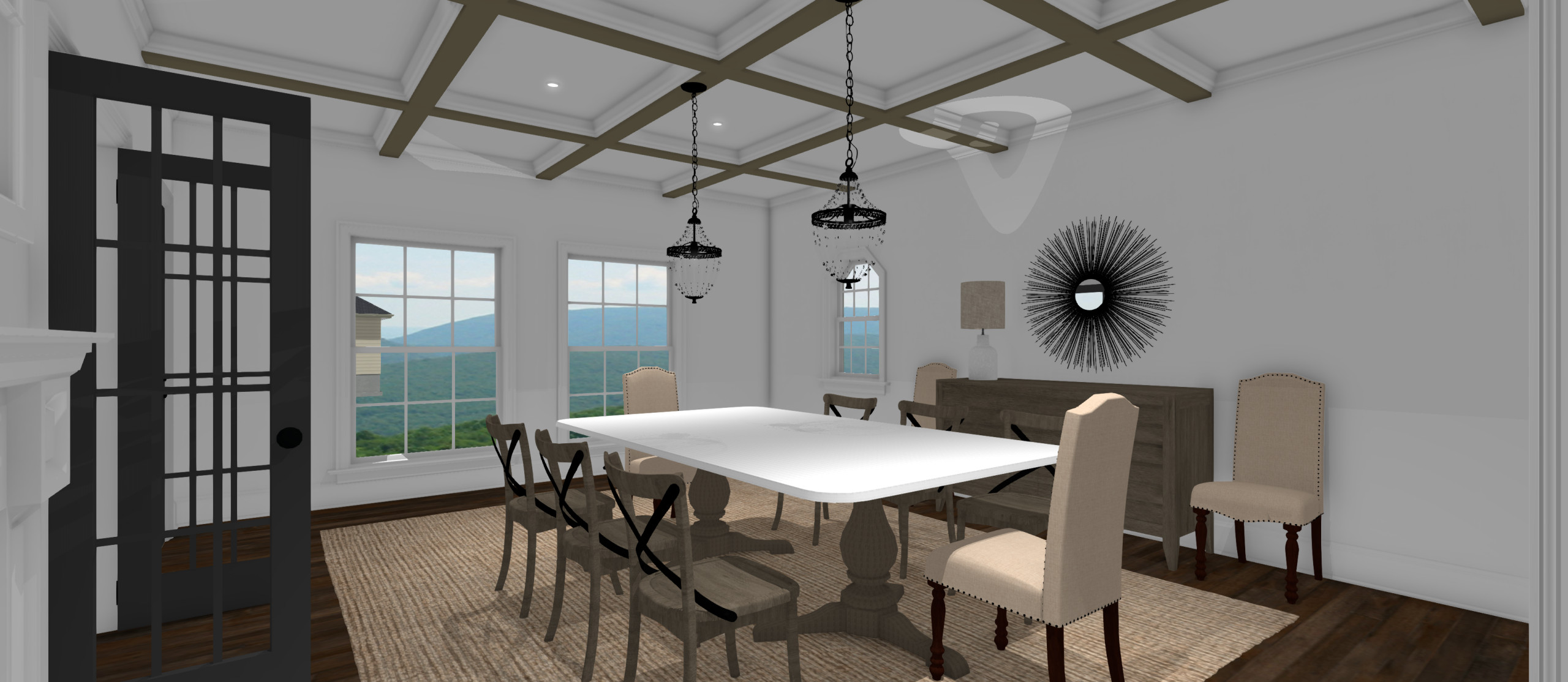 Conceptual Dining Room Design