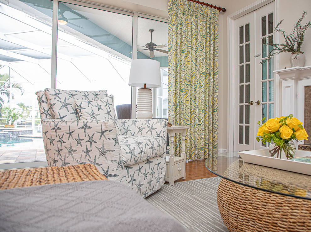 Starfish Retreat - Living Room - Beach Style - Living Room - Tampa - by ...