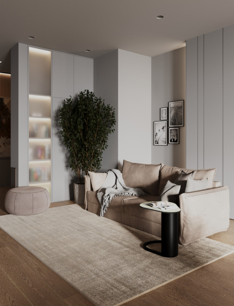 Гостиная в стиле Джапанди