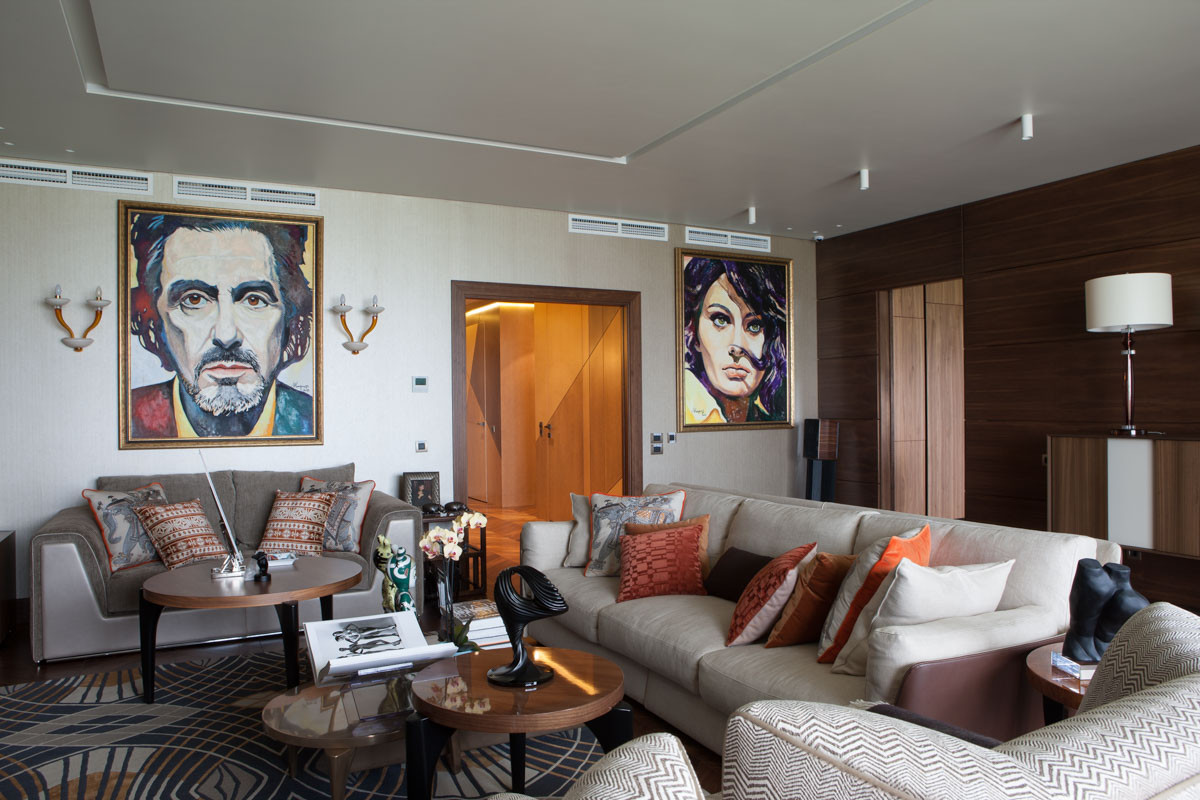 Квартира в ЖК "Кутузовская ривьера" 303 м2