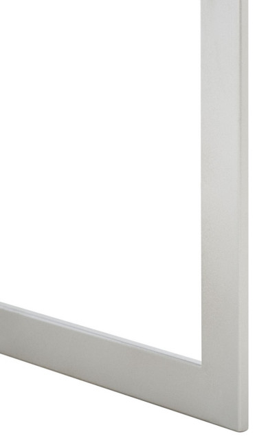 Enzo Raton Hutch Safavieh Enzo 2 Drawer Mirrored Desk, Silver/Mirror, #N/A ...