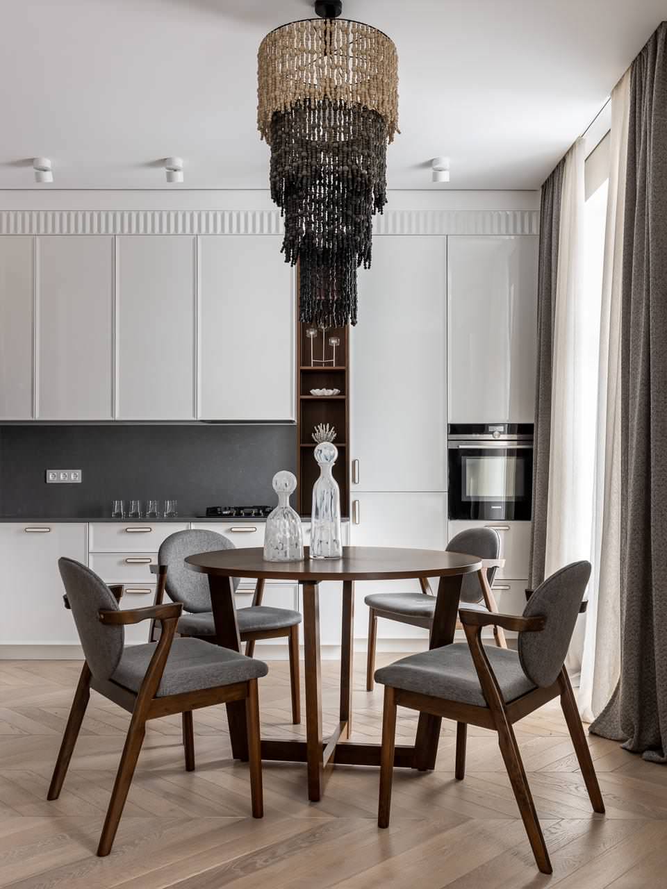 Кухня по проекту дизайнера Лианы Каштановой