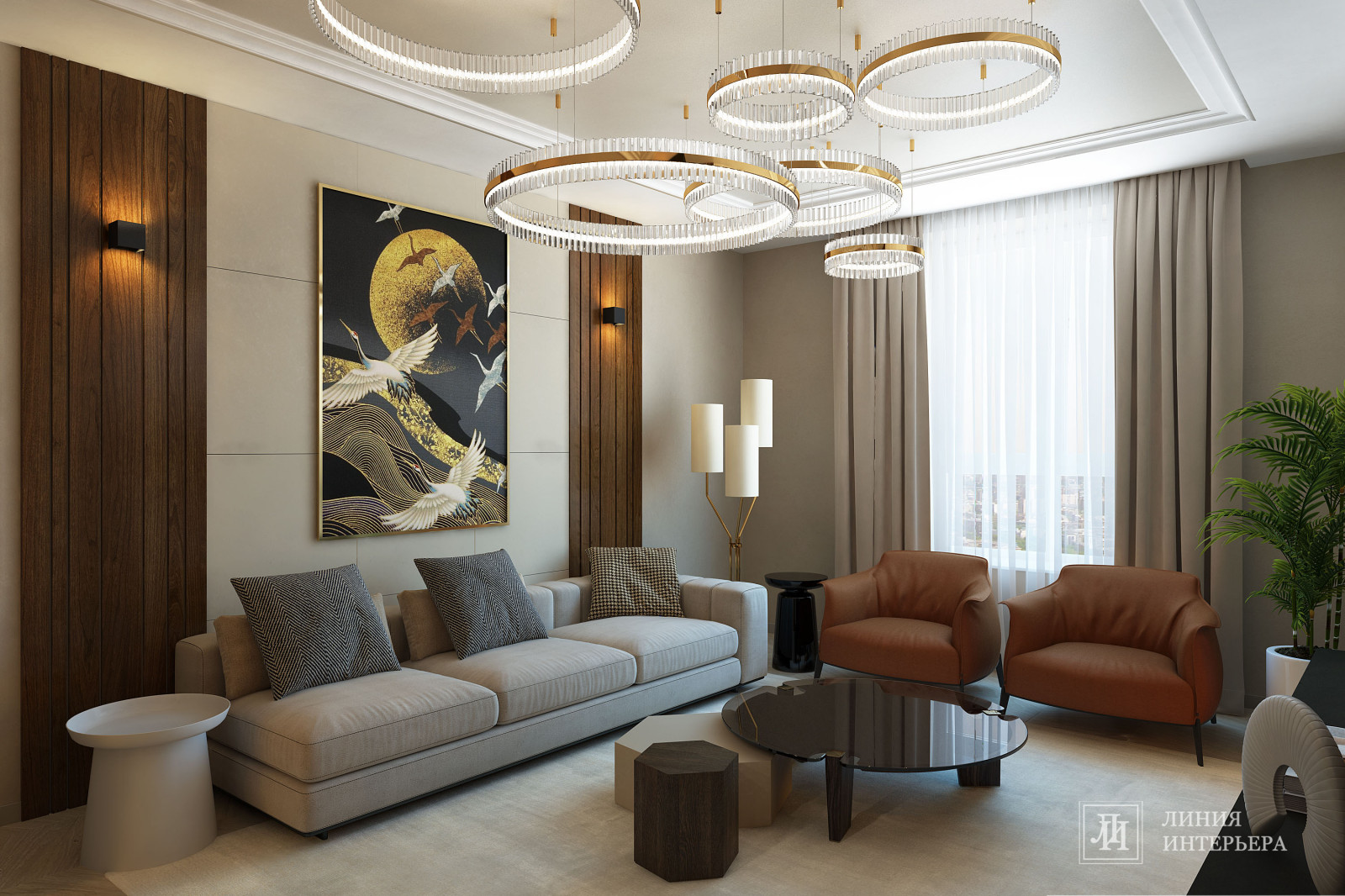 Шинуазри в современном интерьере