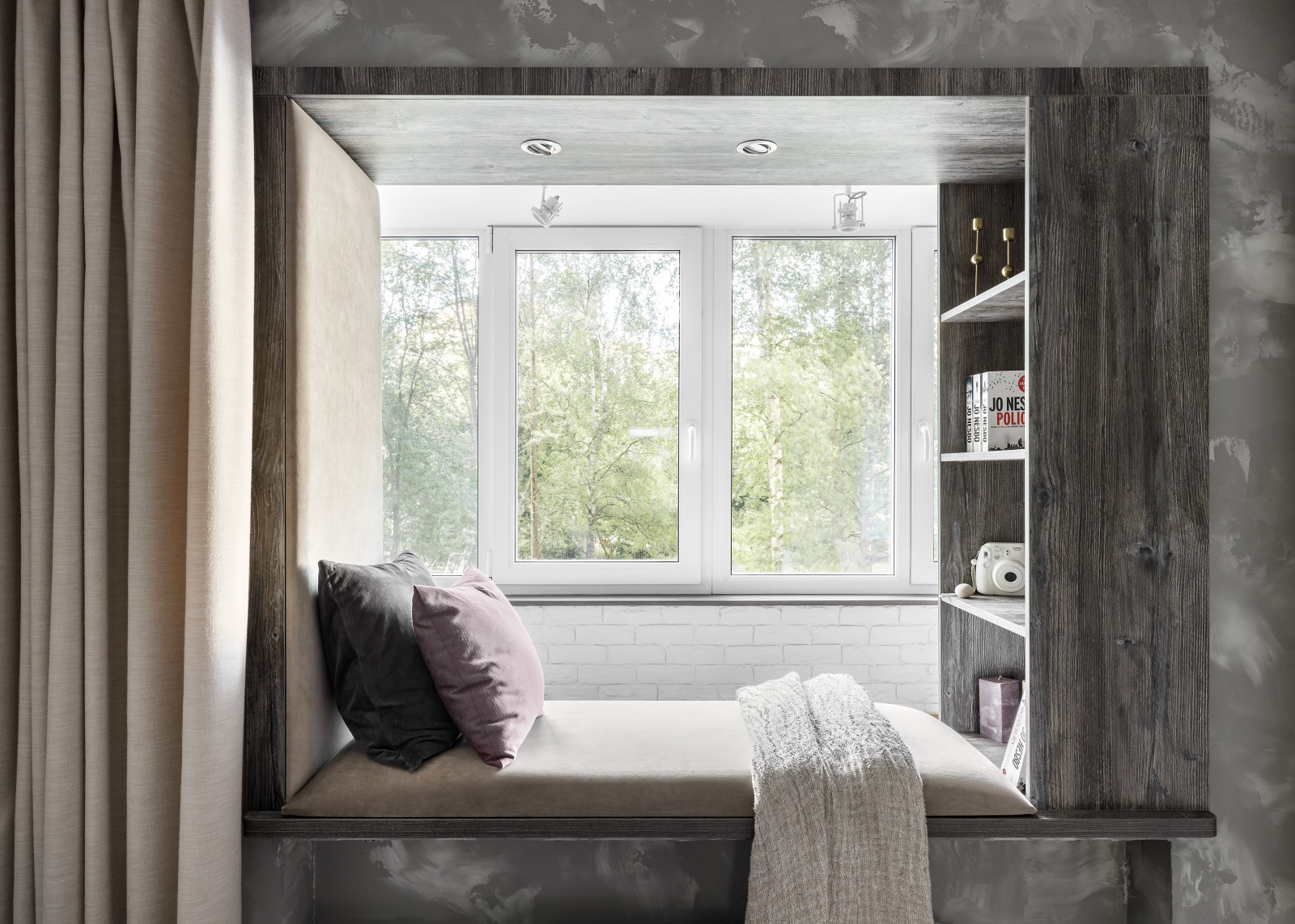 Ecleсtic flat with one bedroom