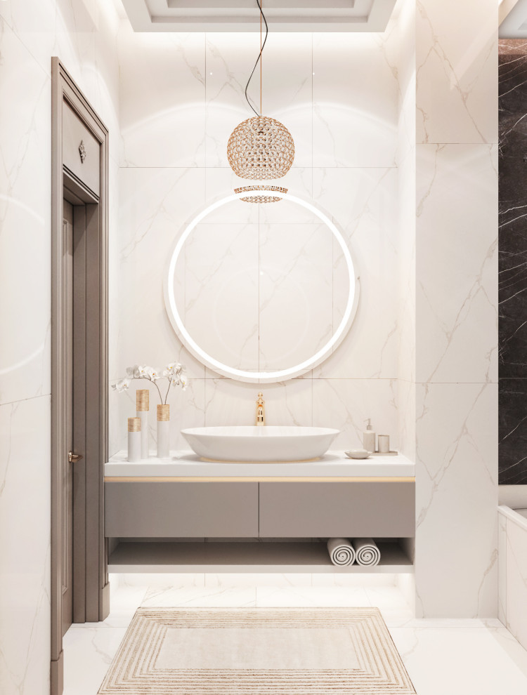 Дизайн-проект 4 комнатной квартиры в Анапе