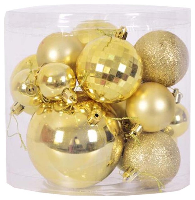 assorted christmas balls