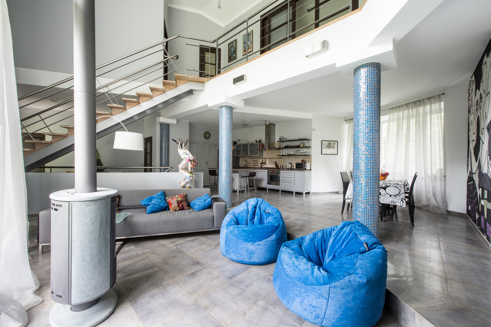 Интерьеры коттеджа №1