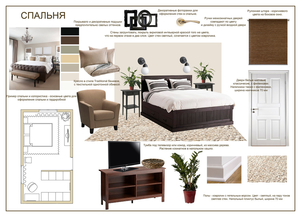 Дом Покров, спальня