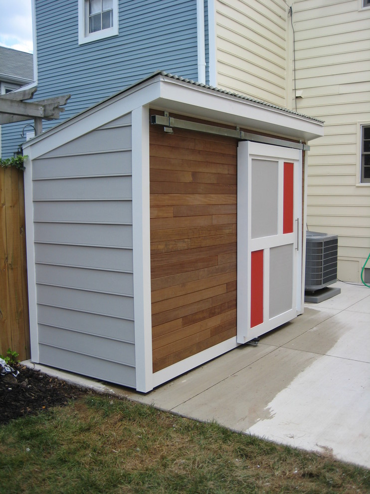 Photo of a contemporary shed and granny flat in DC Metro.