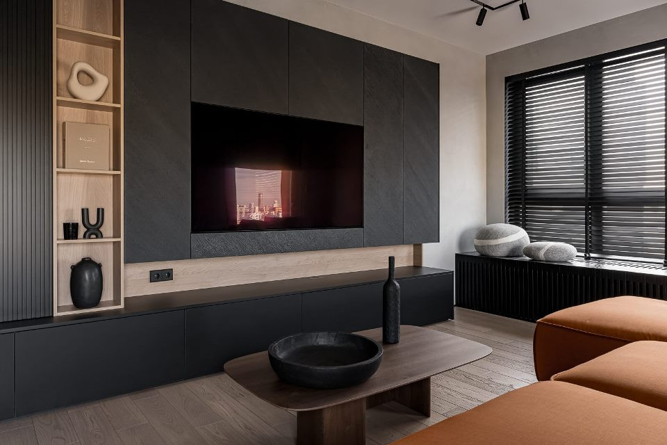 Реализованный интерьер квартиры в ЖК Clever Park