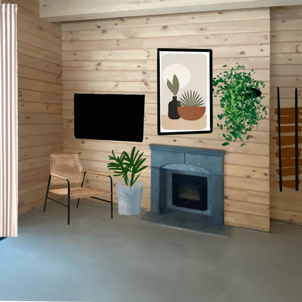 Консультация "Оформление зоны камина"