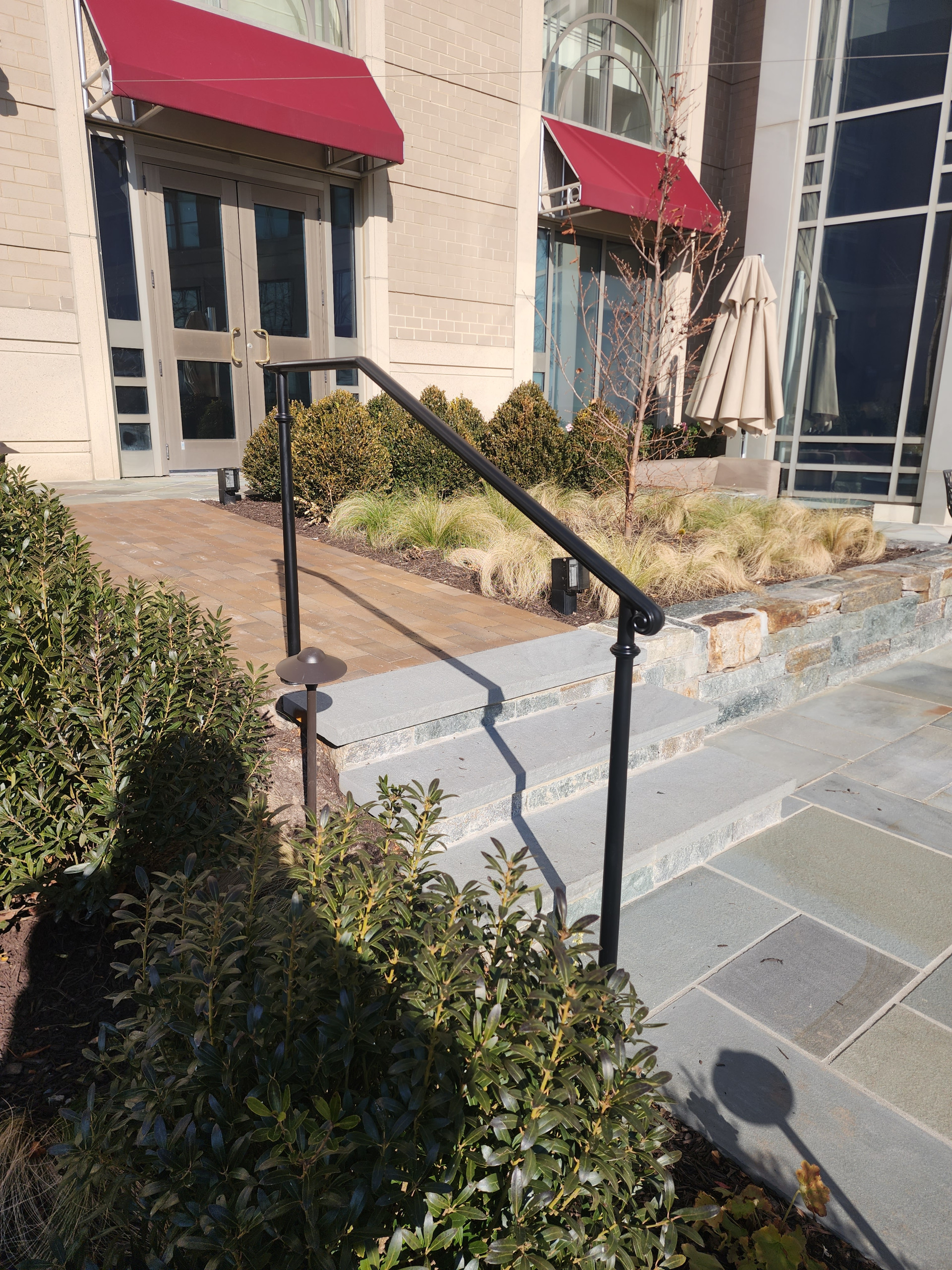 HANDRAILS. WASHINGTON DC HOTEL