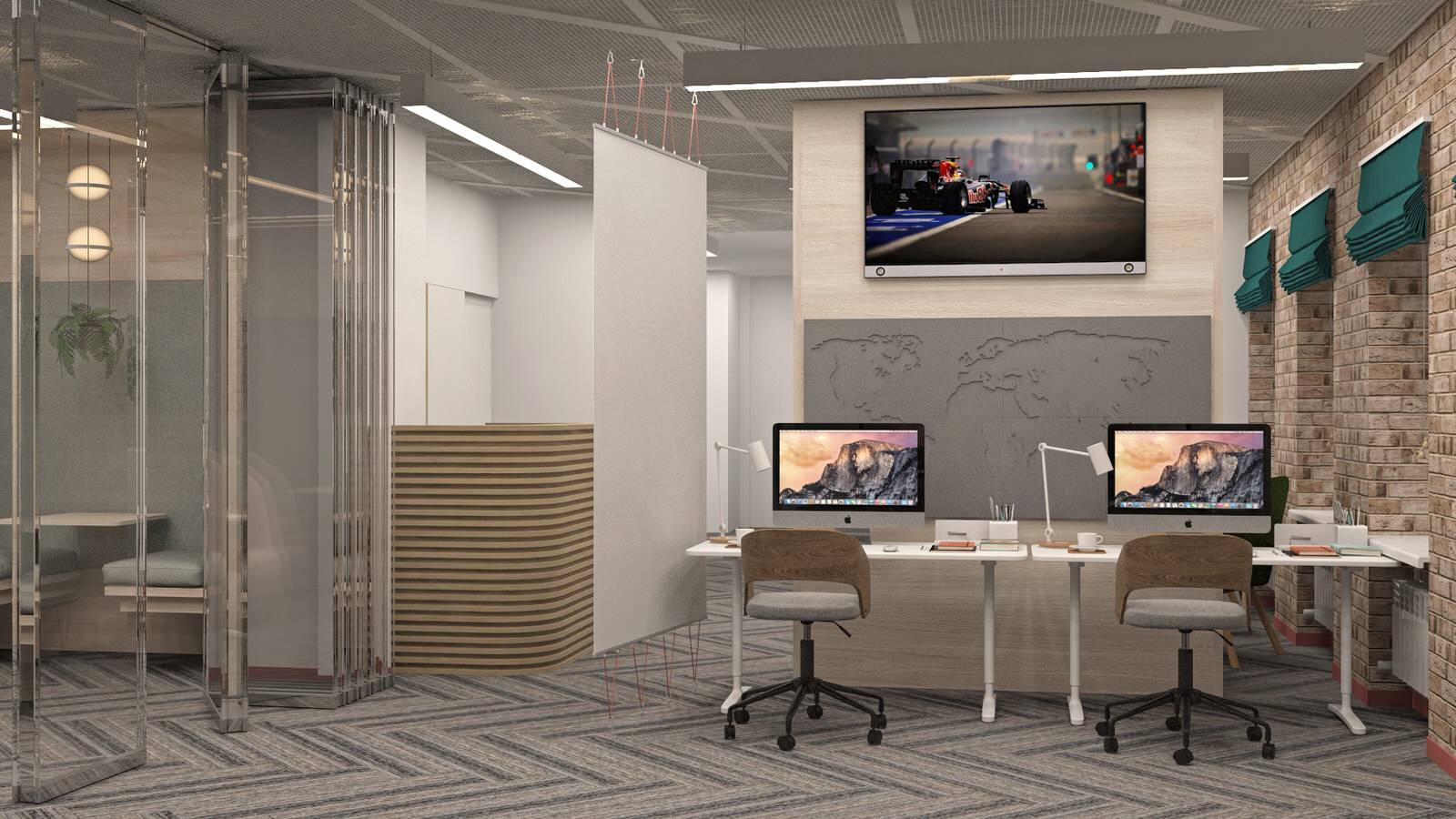 Офисное пространство IT - компании